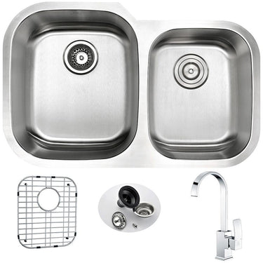 ANZZI MOORE Series KAZ3220-035 Kitchen Sink Kitchen Sink ANZZI